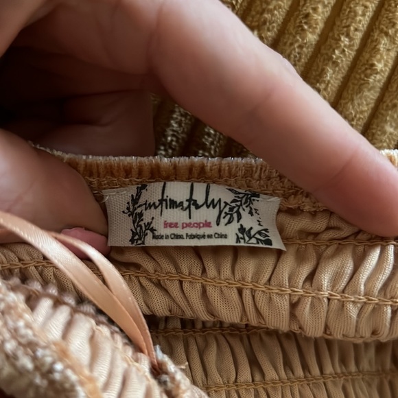 Free People Intimately Girls Just Wanna Bodysuit Size Medium NEW Without Tags - Picture 2 of 4